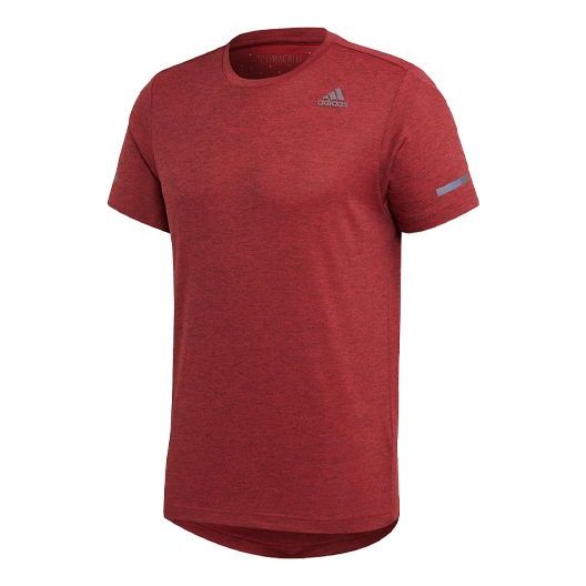 

Футболка chill tee m training sports short sleeve red Adidas, красный