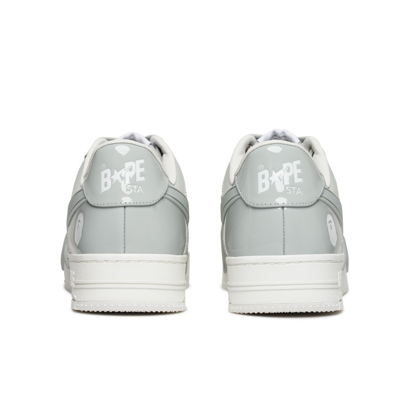 A BATHING APE Серые мужские лоу-топ скейтборд кроссовки GYA, цвет Gray GYA — фото 3
