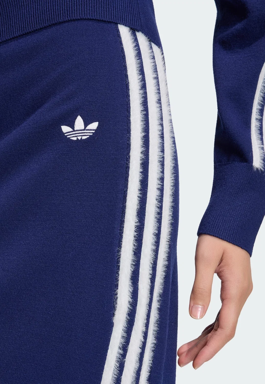 Юбка Adidas Originals темно-синего цвета — фото 4