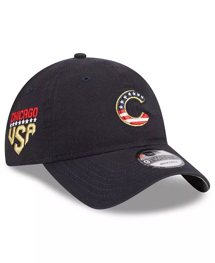 

Женская ВМС Chicago Cubs 2023 Четвертого июля 9TWENTY Регулируемая шапка New Era
