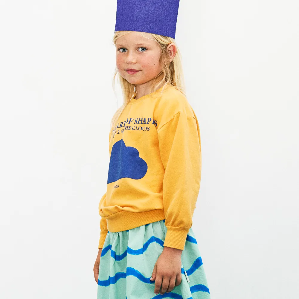 Детский свитшот Cloud жёлтый от Weekend House Kids