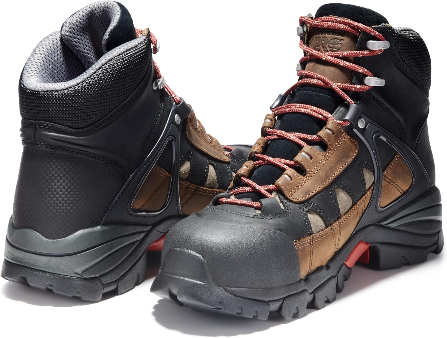 Рабочие ботинки Timberland PRO Hyperion 6 Inch XL Alloy Safety Toe Waterproof, коричневые — фото 3