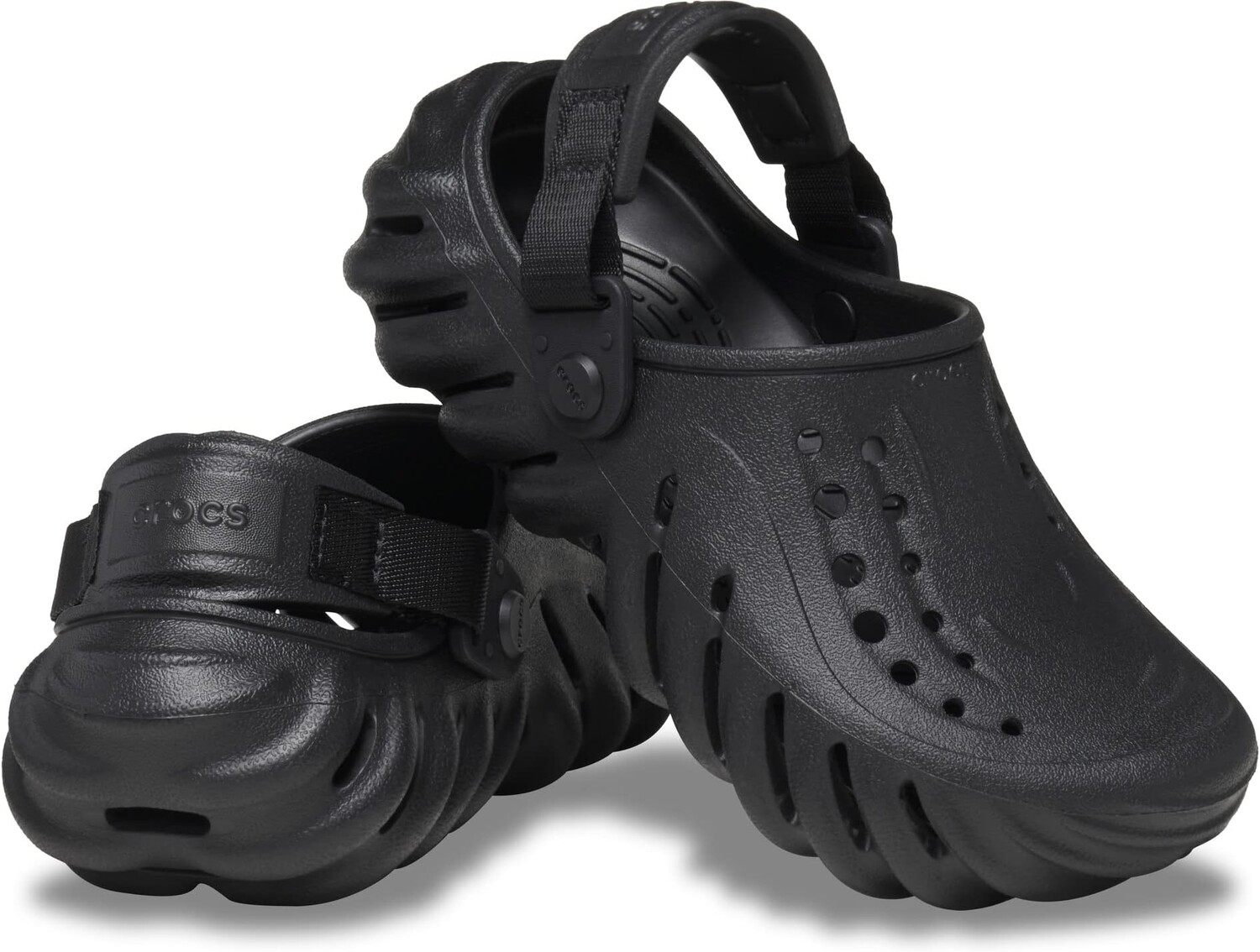 

Сабо Echo Clog Crocs, черный