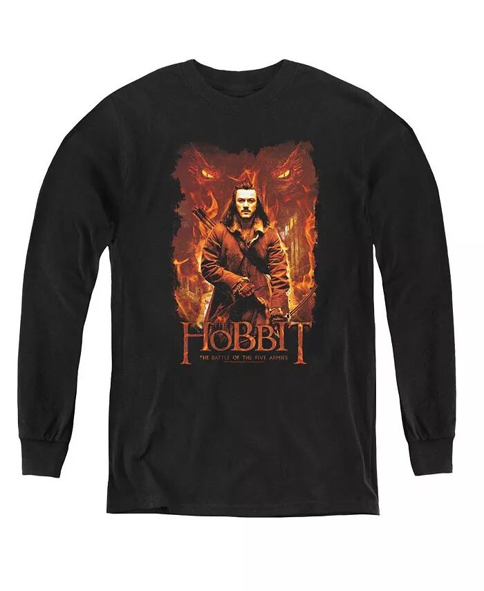 

Свитшот с длинным рукавом для мальчиков Hobbit Youth Fates The Hobbit, черный