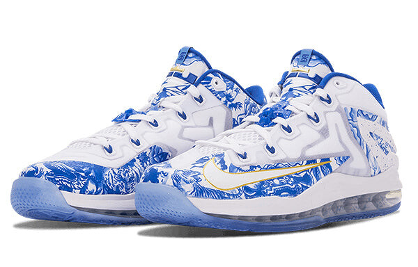 Кроссовки max lebron 11 low ch pack Nike, белый — фото 2