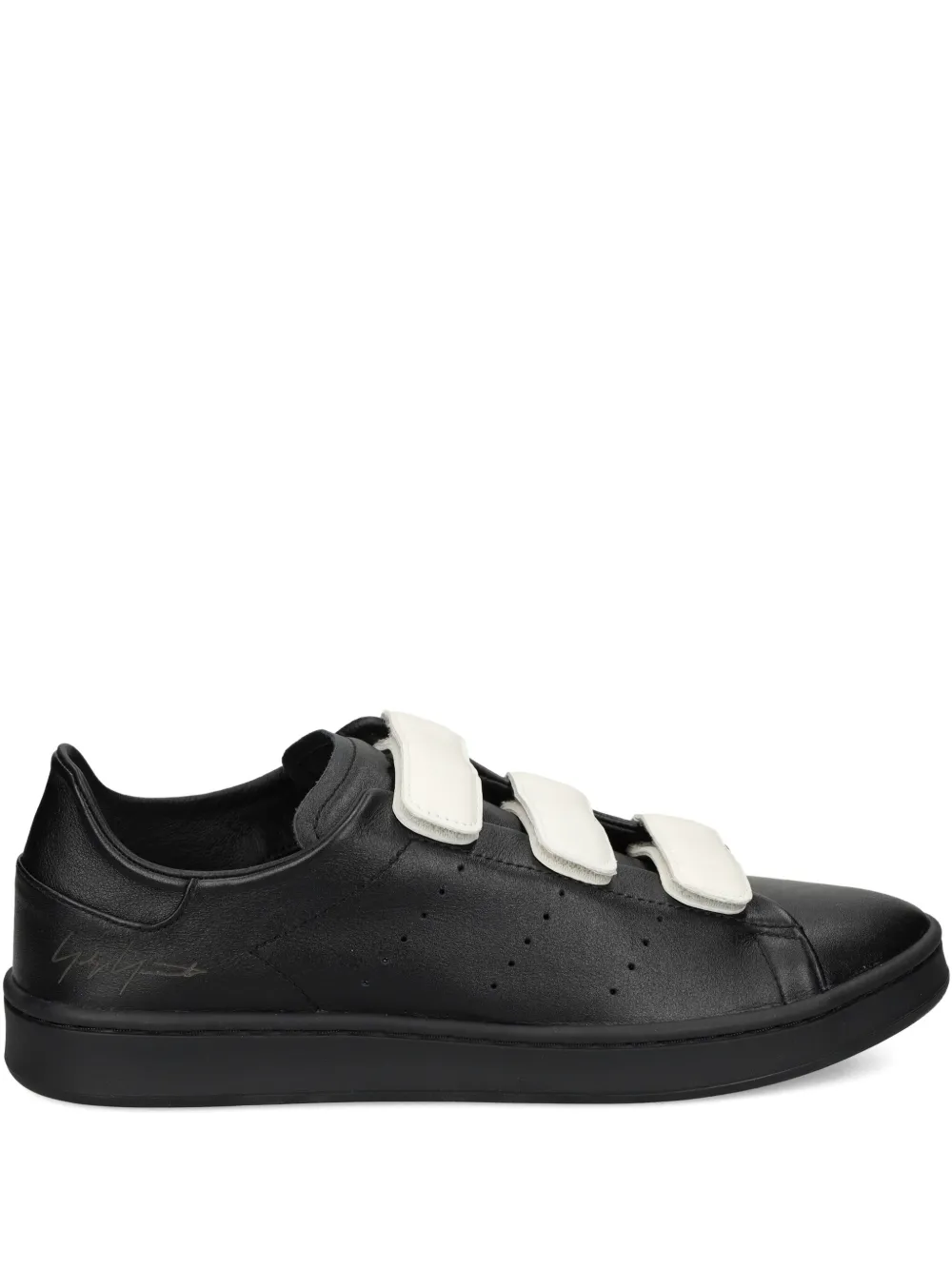 

Кроссовки с кожаным ремешком Y-3, черный