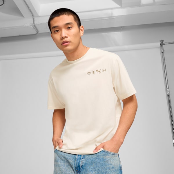 

Мужская футболка House Of Graphics Puma, белый