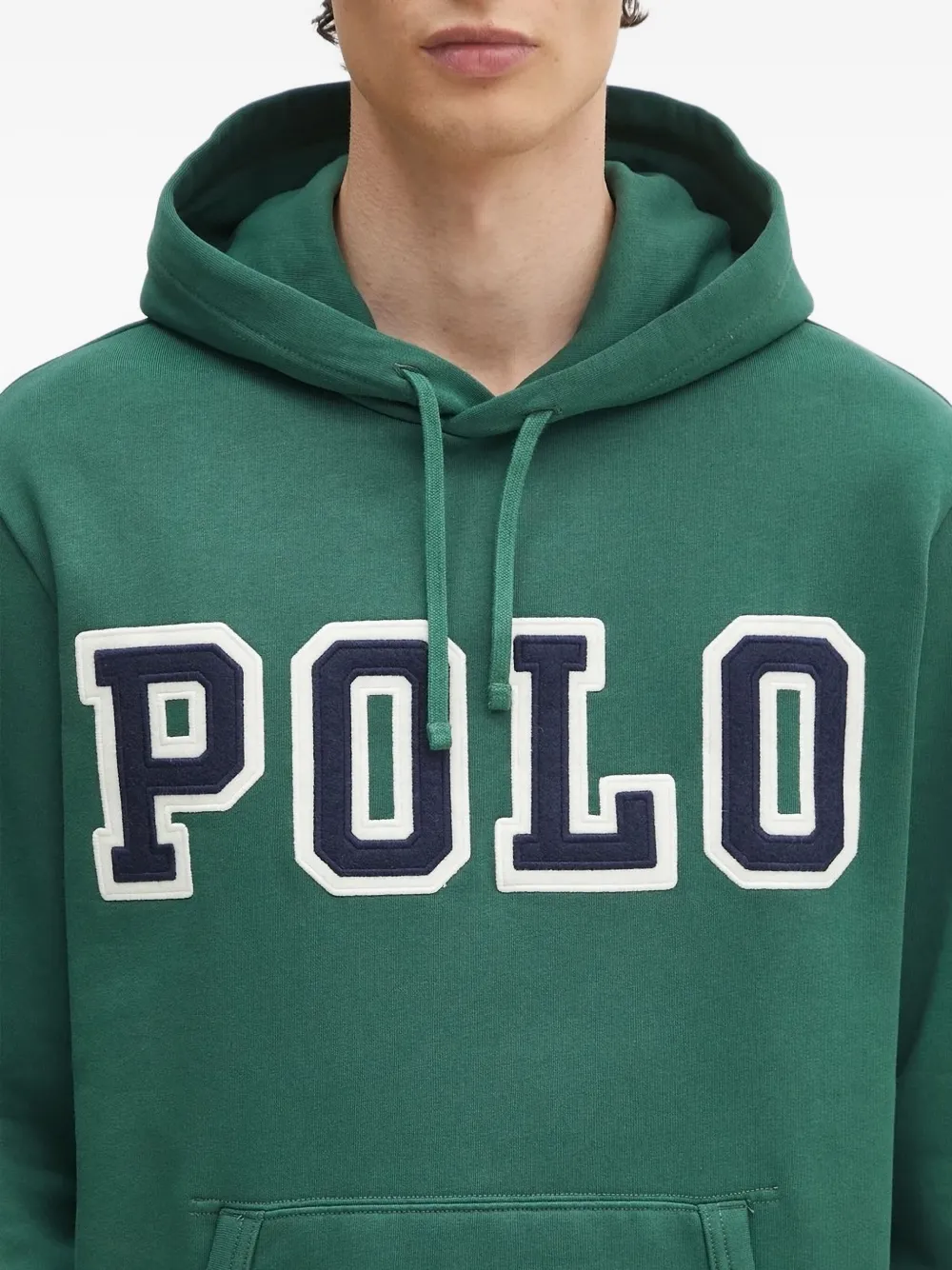Худи с логотипом Polo Polo Ralph Lauren, зеленый — фото 4
