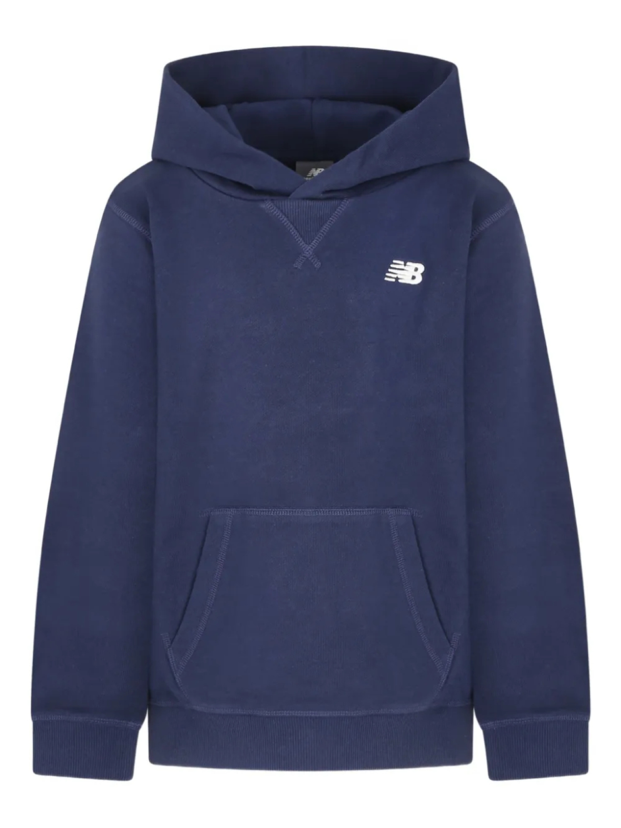 

Толстовка с капюшоном и логотипом New Balance Kids, синий