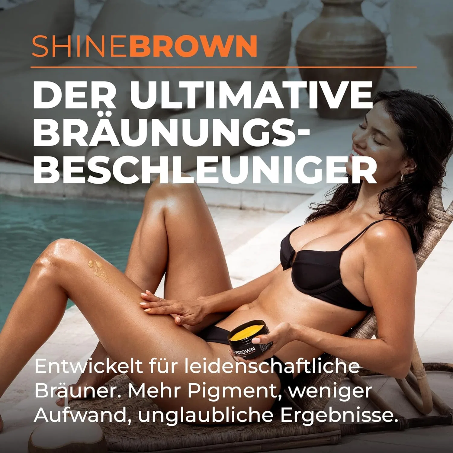 Крем для загара Byrokko Shine Brown Premium Tan Acceleration Cream, 210 мл Byrokko — фото 2