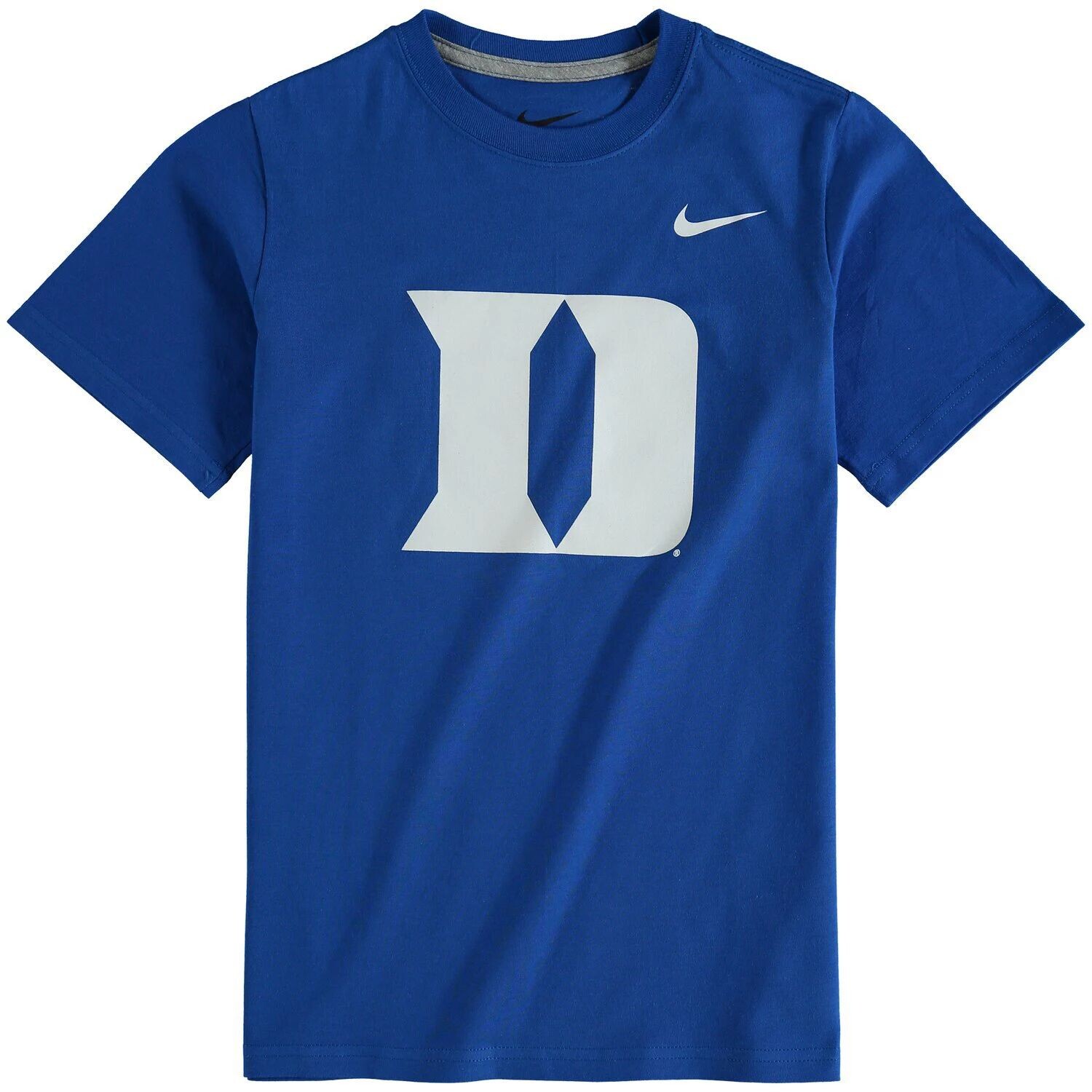 

Молодежная хлопковая футболка с логотипом Nike Royal Duke Blue Devils Nike