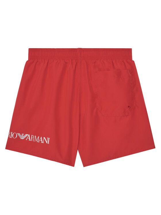 Плавательные шорты regular fit 7B000109 AF13049 M5023 Ea7 Emporio Armani, красный — фото 2