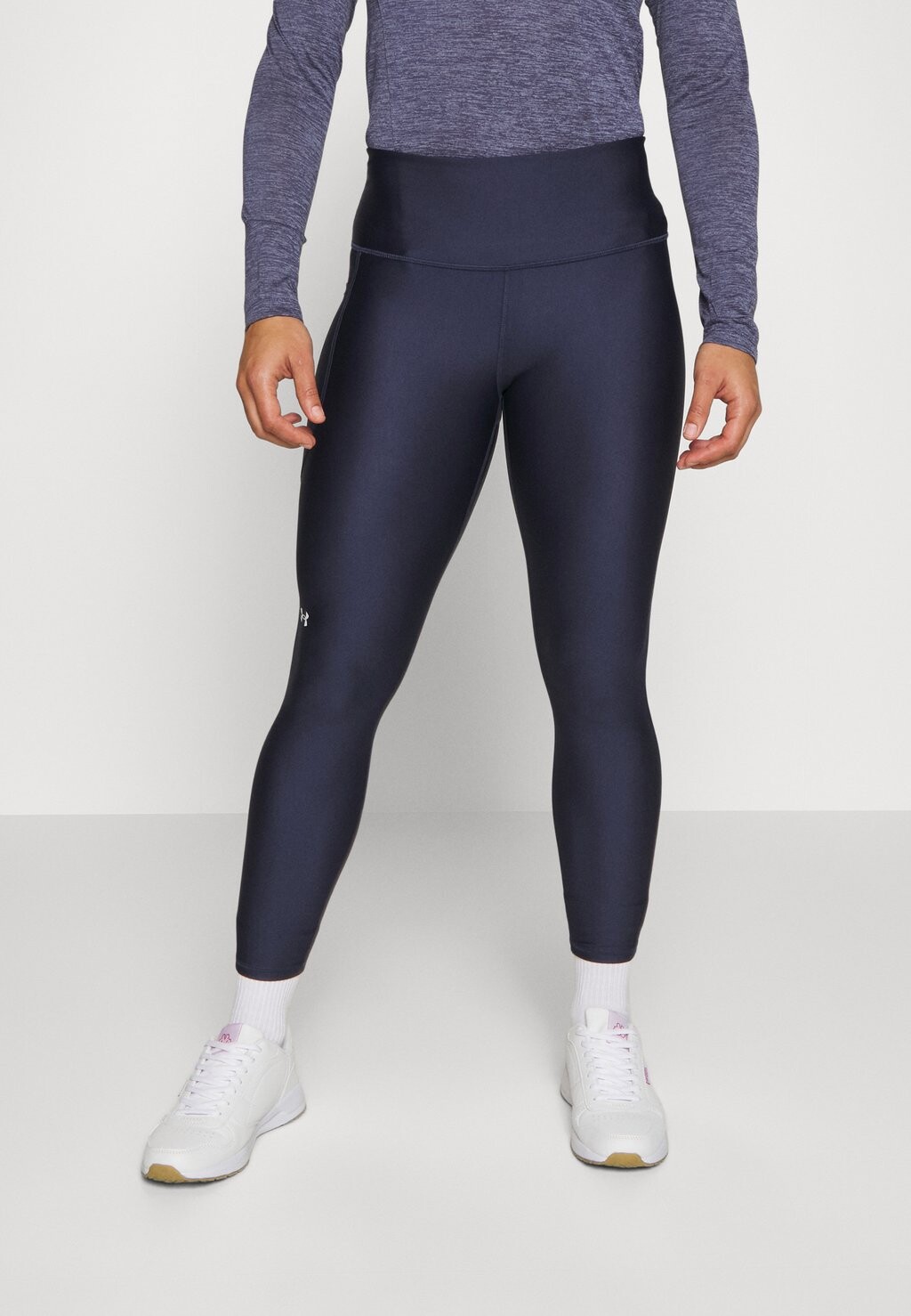 

Колготки HI ANKLE Under Armour, темно-синий/белый
