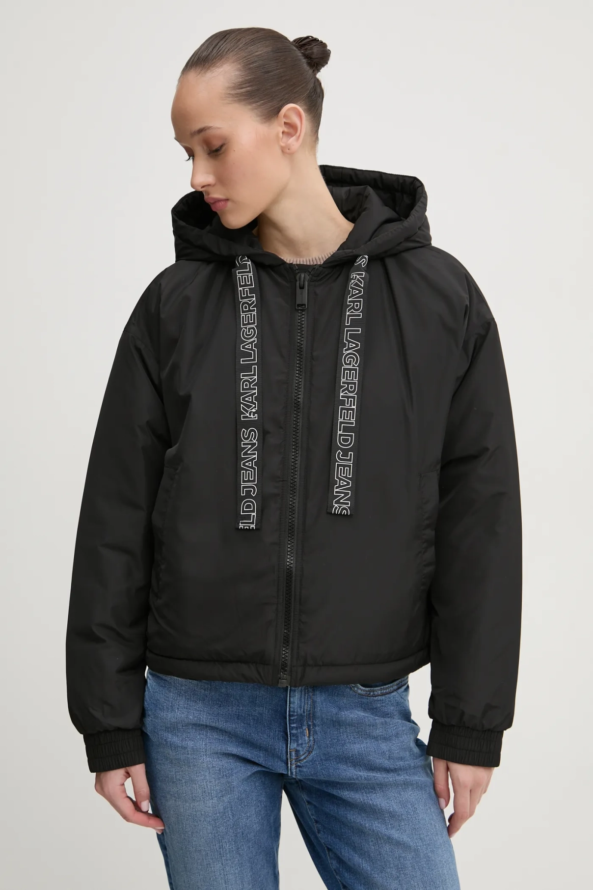 

Куртка Karl Lagerfeld Jeans, черный