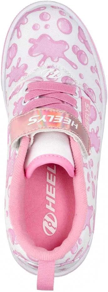 Кроссовки Heelys Girls Pro 20 X2 (Little Kid/Big Kid/Adult), белый/розовый — фото 4