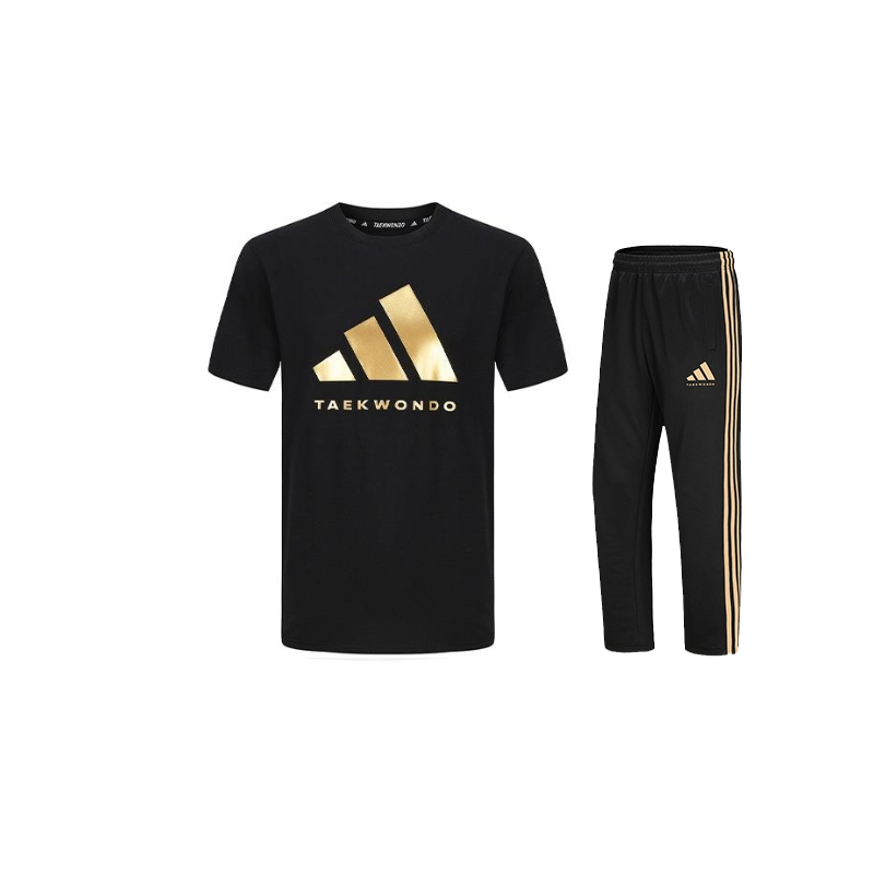 

Adidas Таеквондо повседневная спортивная одежда унисекс Black Gold