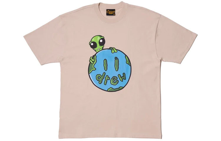

Футболка унисекс из коллекции Smiley Off White Drew House, кремовый