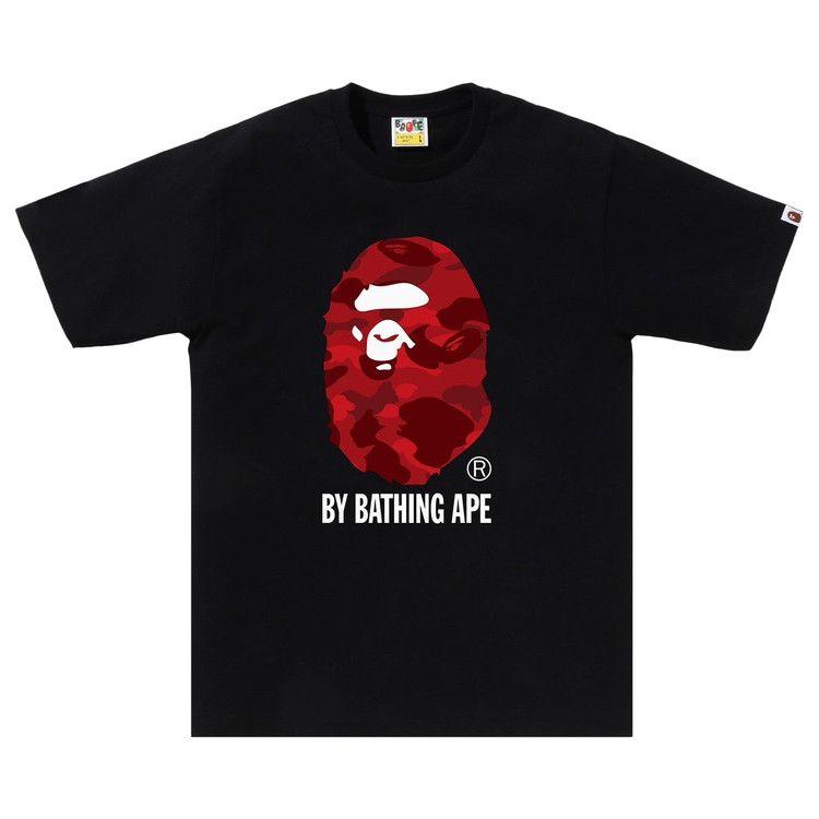 

Футболка BAPE Color Camo By Bathing Ape Tee, Black/Red