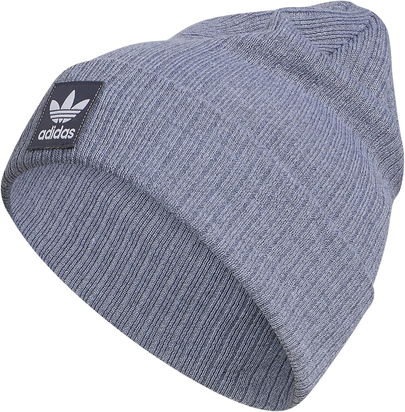 

Женская шапка-бини в рубчик Adidas Originals, Heather Grey/White