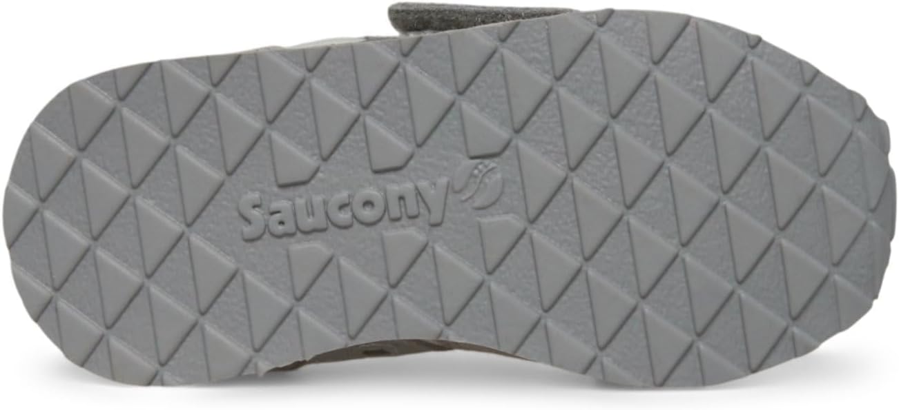 Детские кроссовки Saucony Baby Jazz на липучках, розовый/серый — фото 3