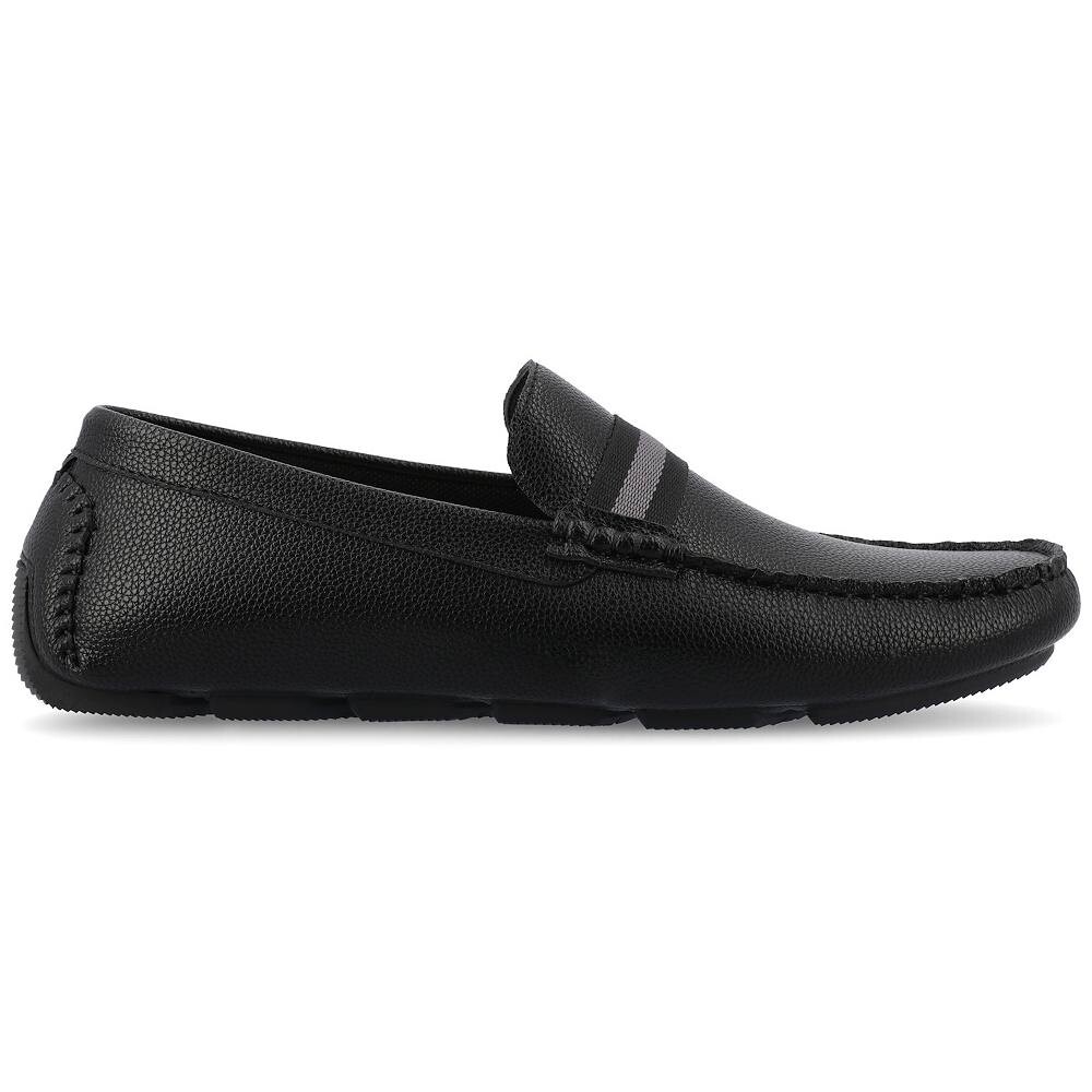 Мужские лоферы из пеноматериала Vance Co. Griffin Tru Comfort для вождения, цвет Cognac — фото 2