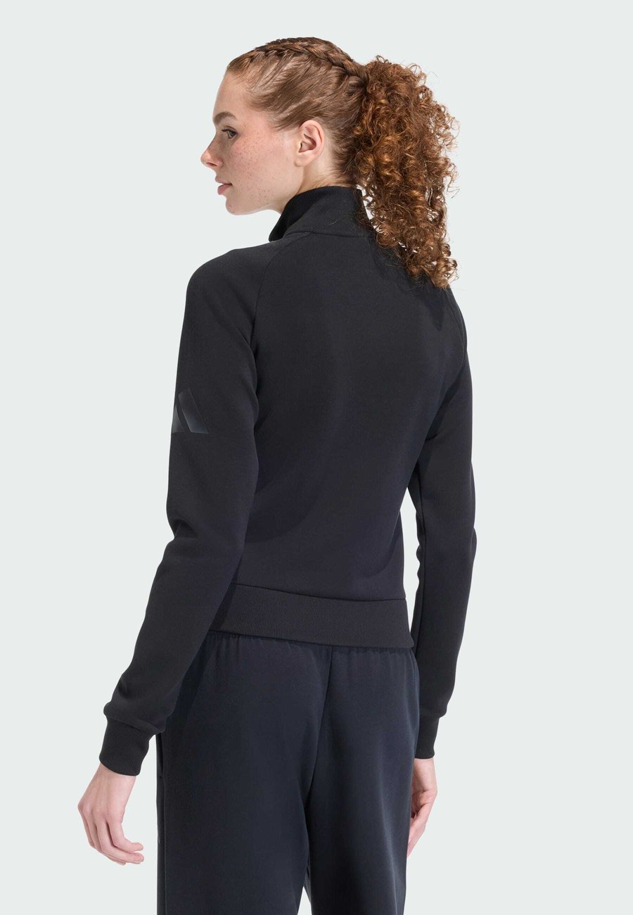 Толстовка Adidas Sportswear SOFT LUX SLIM TRACK, Black — фото 2