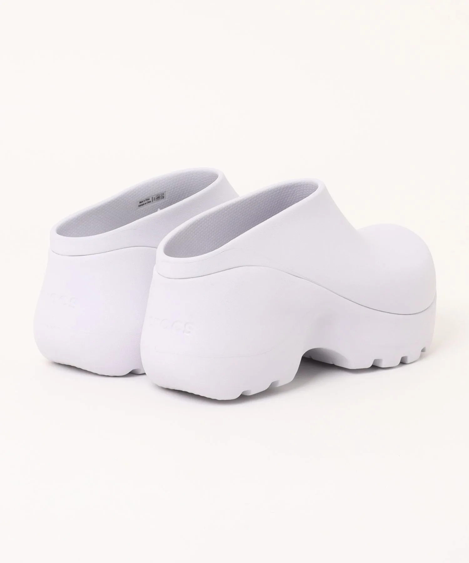 Мужские сандалии на платформе с амортизацией HYDRA CLOG crocs фиолетовые — фото 2