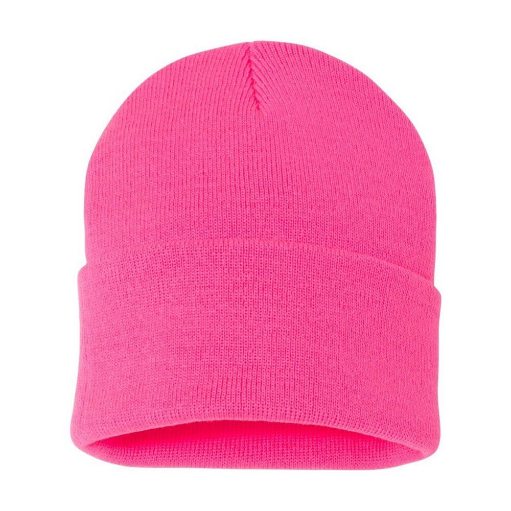 

Шапка Sportsman Solid 12 с манжетами Sportsmans Supply, цвет Neon Pink