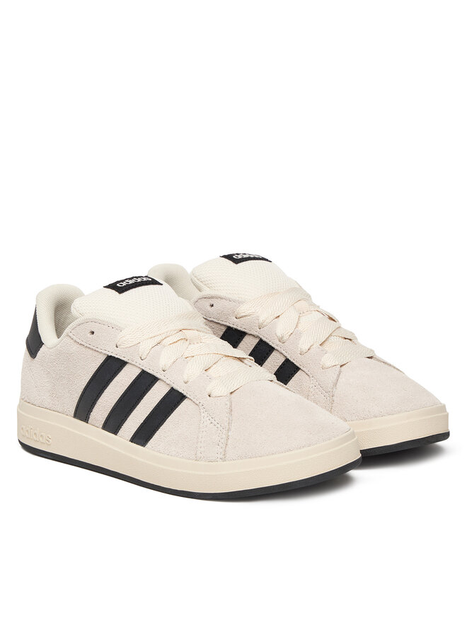 Кроссовки adidas Grand Court 00S JR5569, бежевый — фото 2