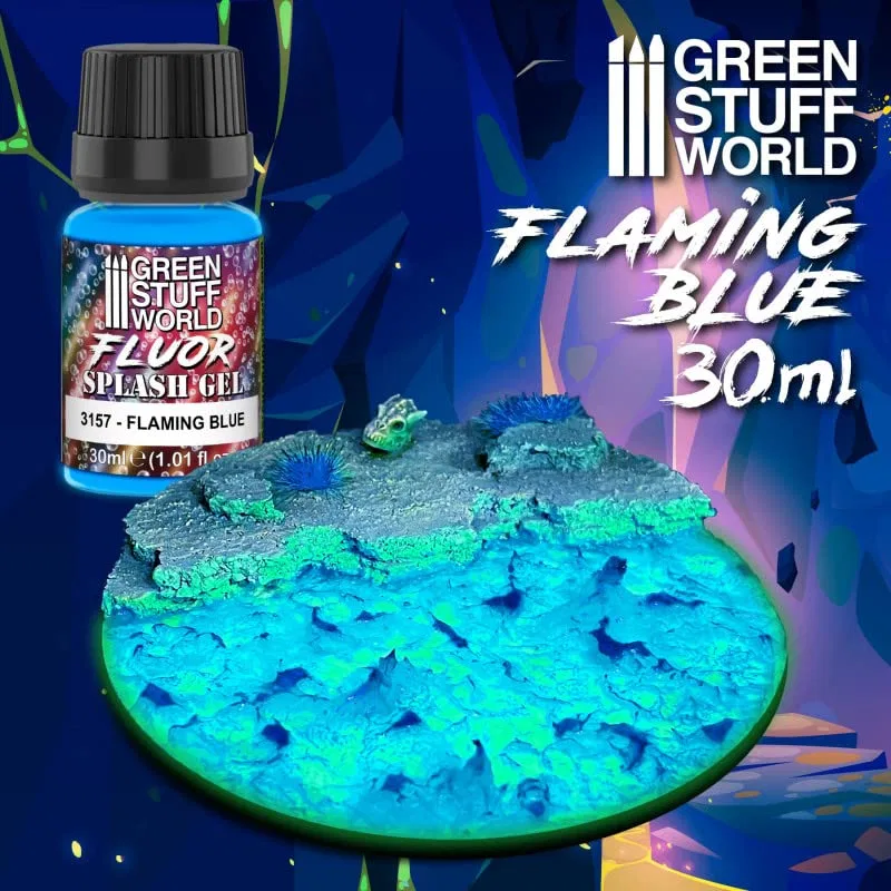 Гель для волос «Flaming Blue» Green Stuff World — фото 2