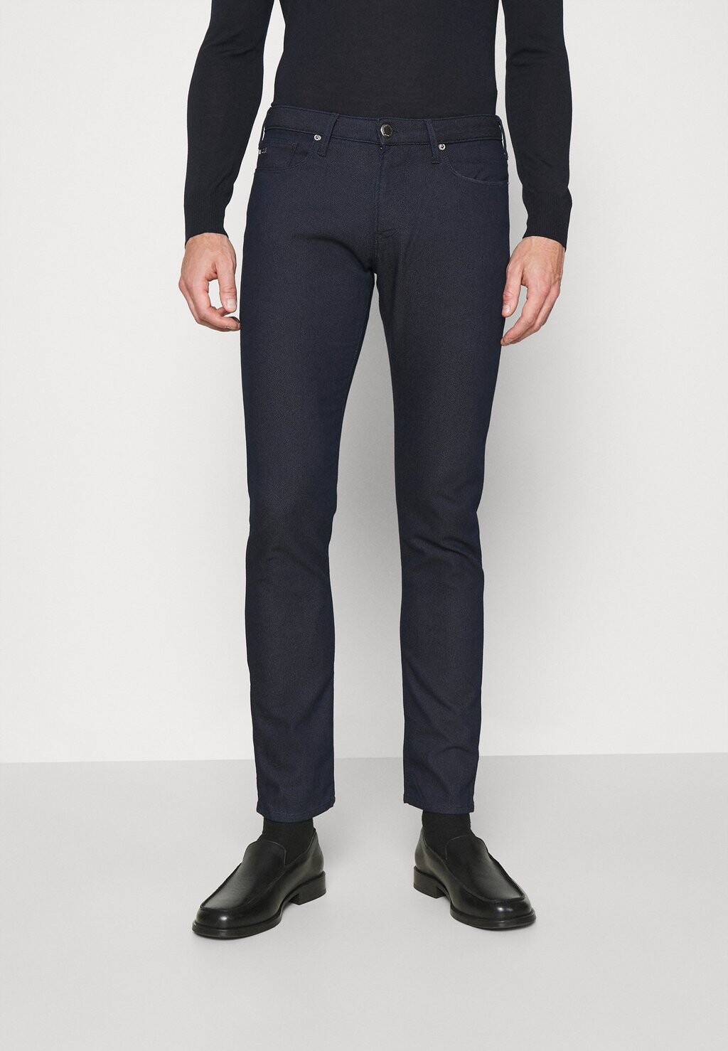 

Джинсы узкого кроя POCKETS PANT Emporio Armani, синий
