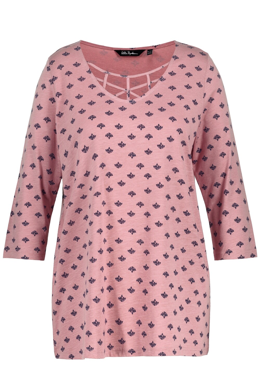 

Футболка Ulla Popken, цвет rosequartz