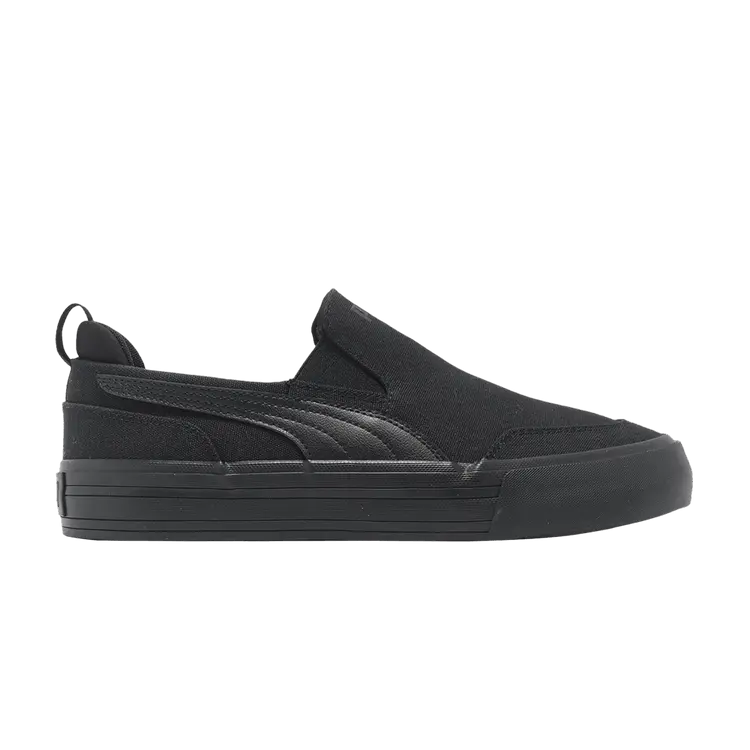 

Кроссовки Puma Court Classic Vulc Slip On 'Triple Black', черный