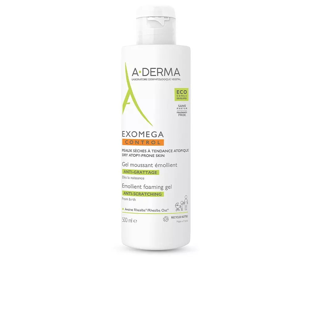

Гель для душа Exomega control gel espumoso emoliente A-Derma, 500 мл.