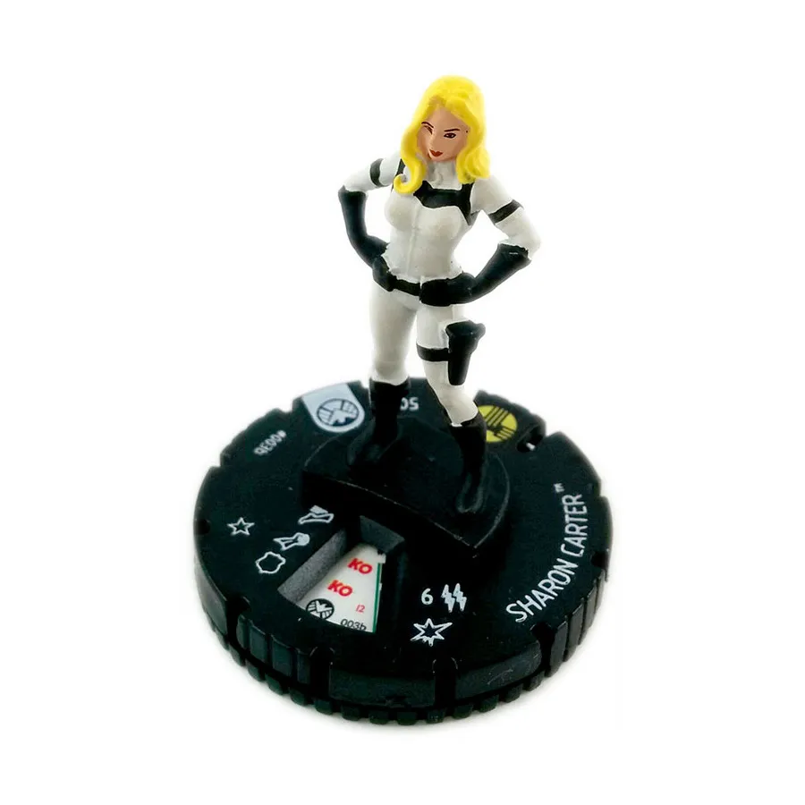 

Шэрон Картер # 003b (C), Marvel HeroClix - Nick Fury, Agent of S.H.I.E.L.D. - Singles