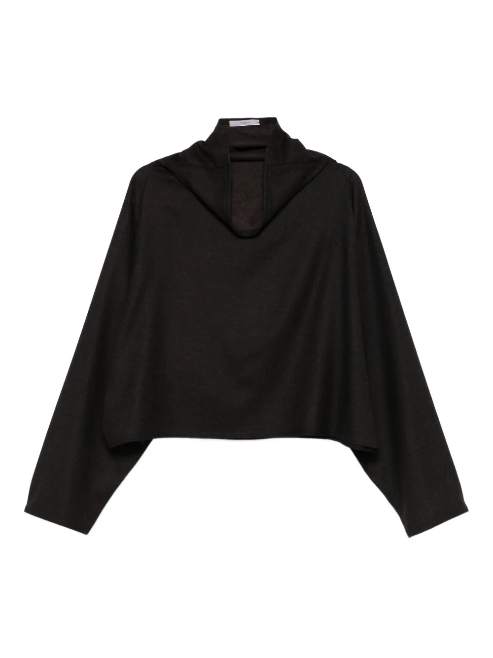 

Топ свободного кроя с высоким воротом Dusan, коричневый