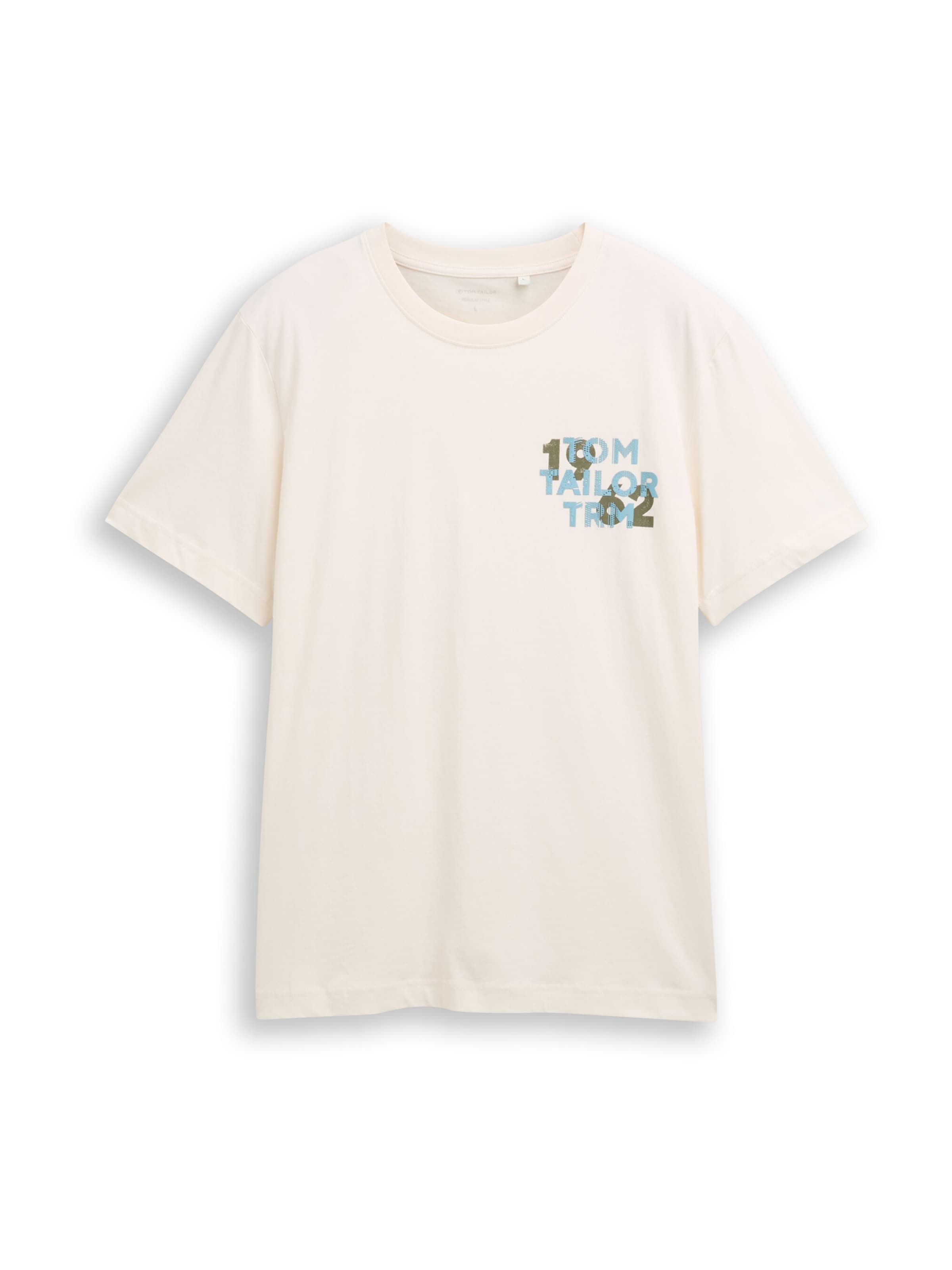 

TOM TAILOR Футболка из шерсти белая