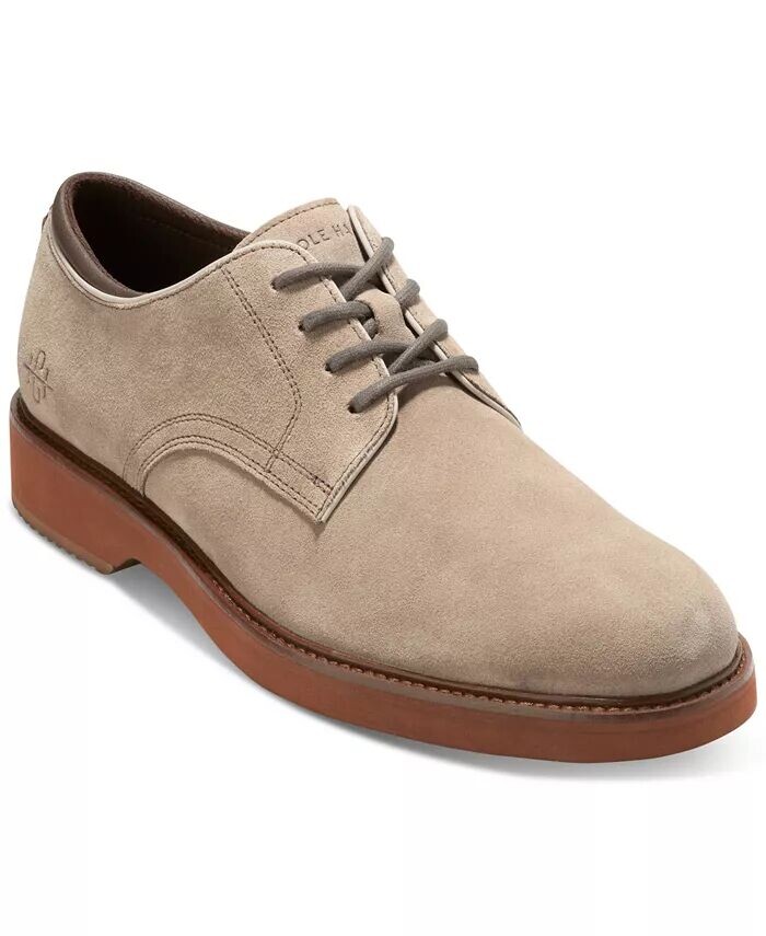 

Мужские классические оксфорды American Classics Montrose с простым носком Cole Haan, бежевый