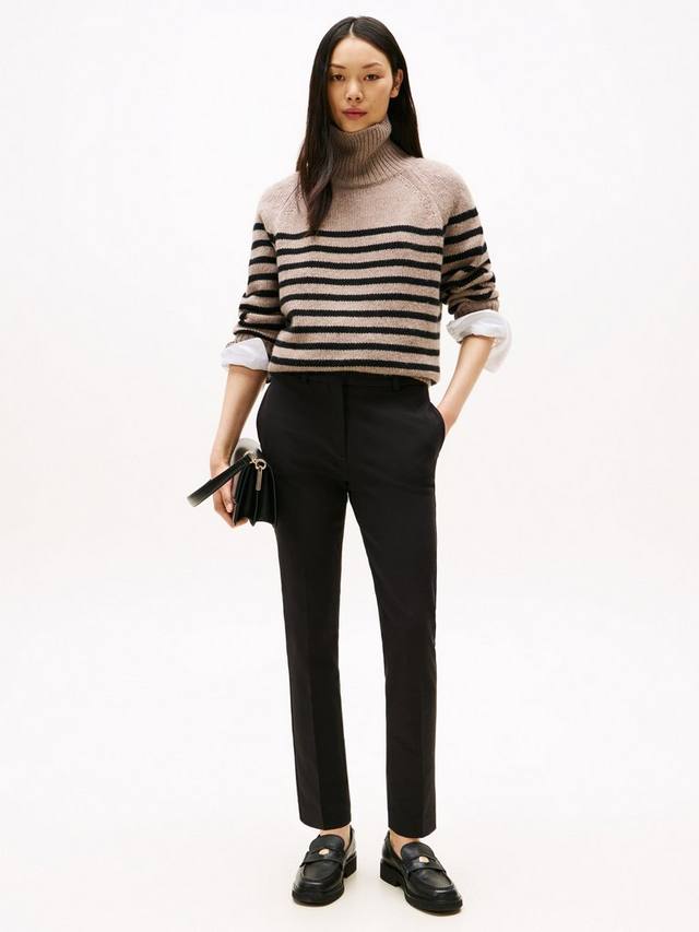 

Габардиновые брюки Slim Fit Tommy Hilfiger, Black