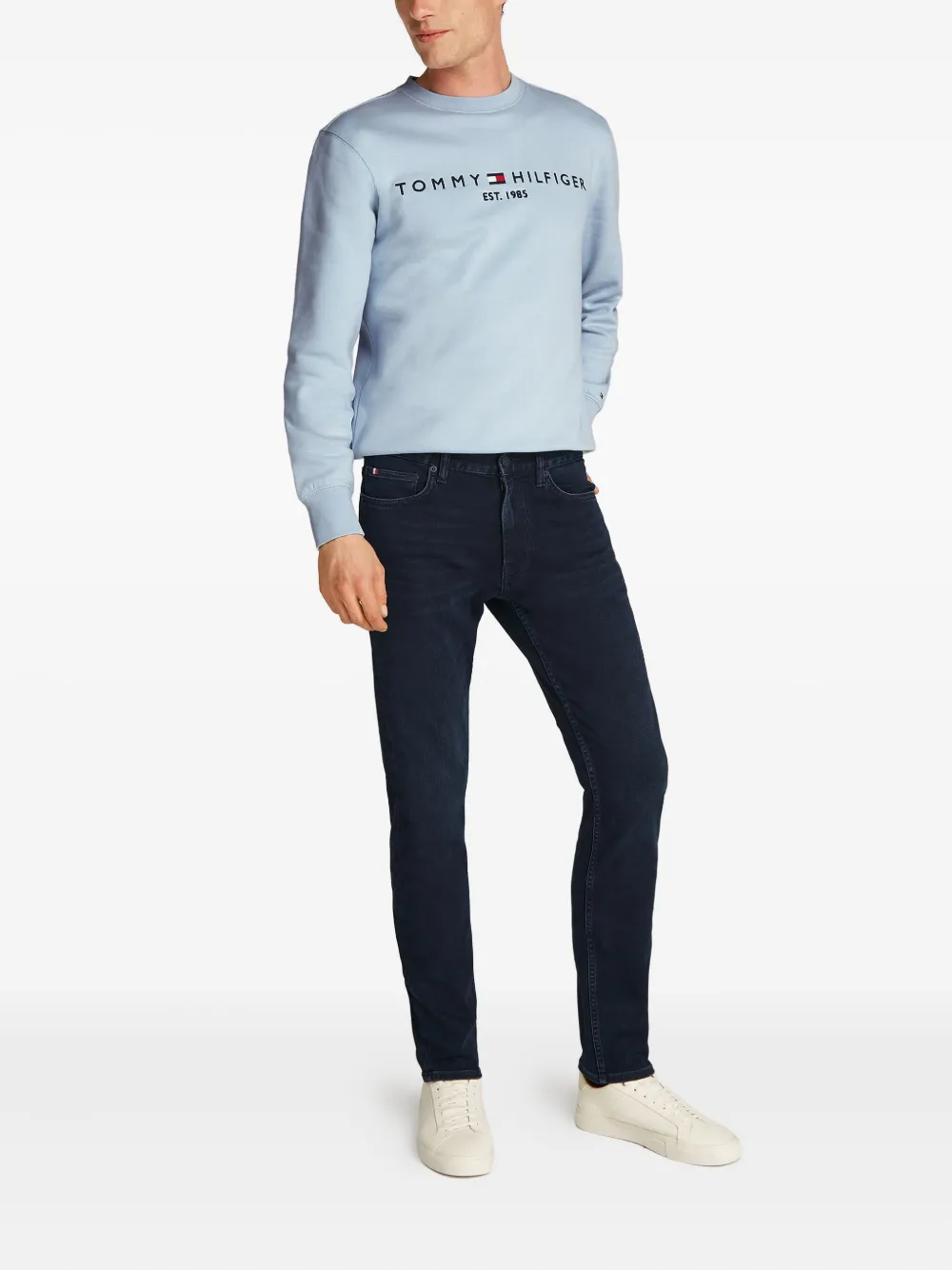 Джинсы с пятью карманами Tommy Hilfiger, синий — фото 2