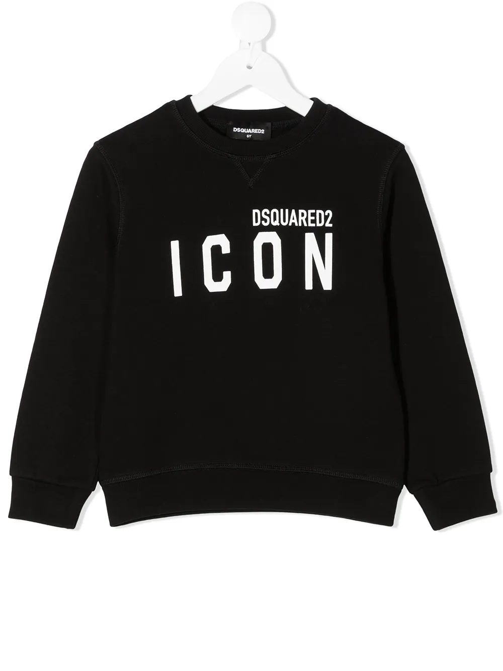 

Толстовка с логотипом DSQUARED2 KIDS, черный