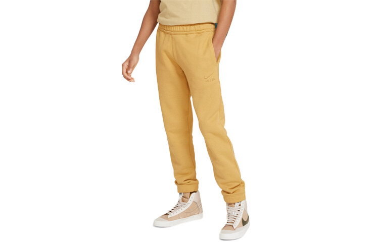 

Детские трикотажные спортивные штаны Nike, цвет Wheat Gold