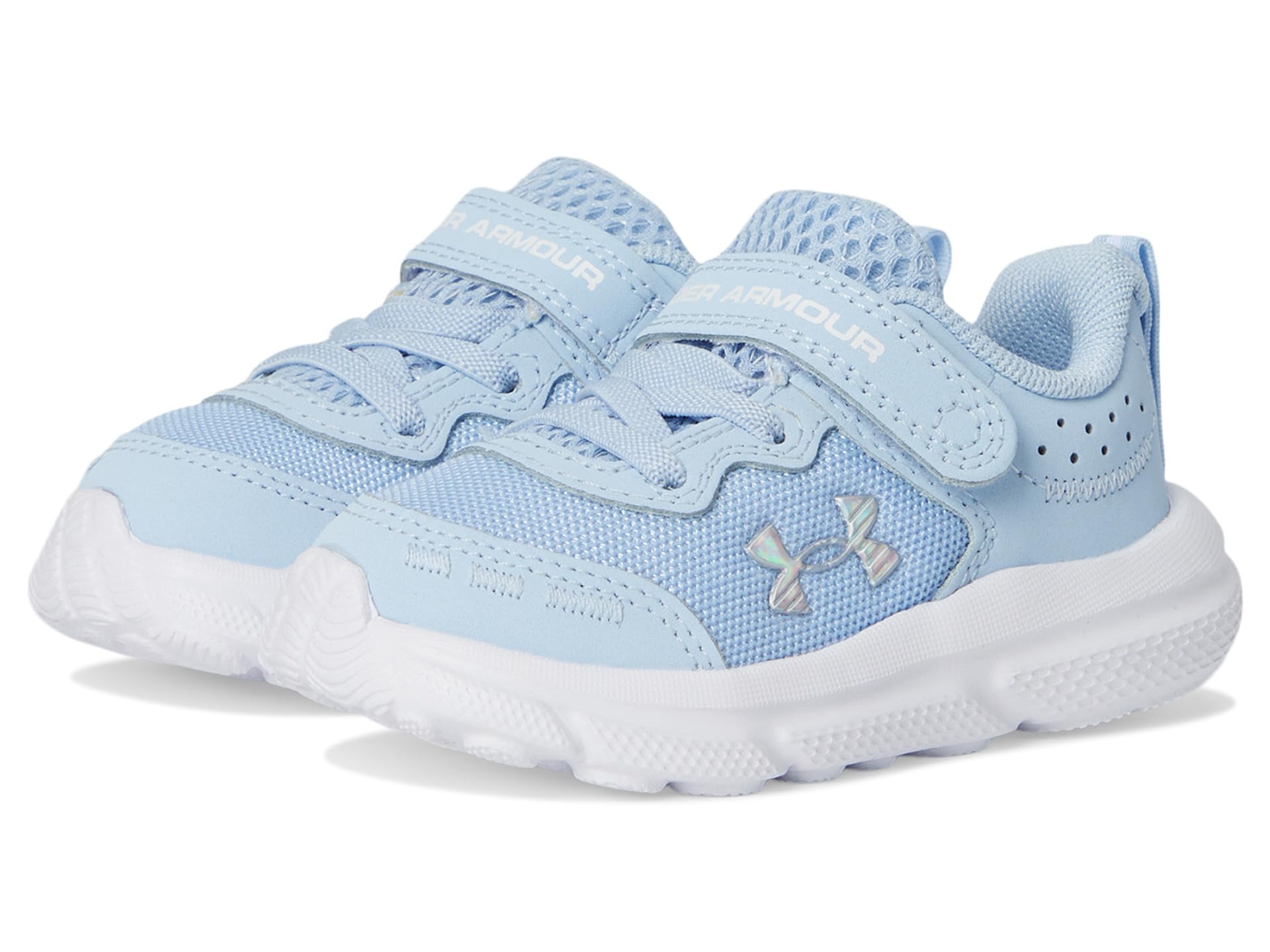 

Кроссовки Under Armour Kids Assert 10 Alternate Closure Sneaker, Nimbus Blue/Nimbus Blue/Iridescent