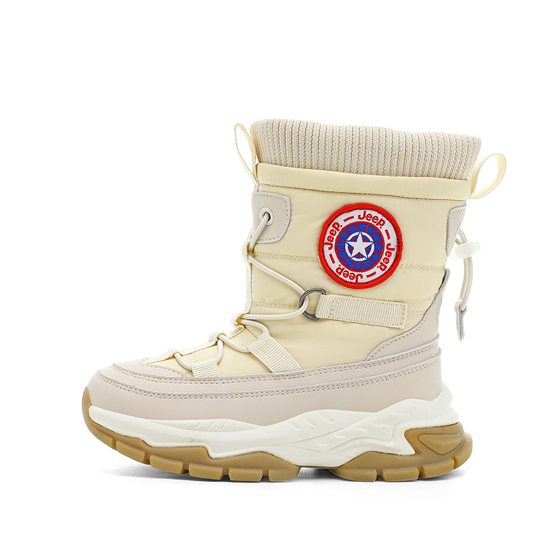 

Детские зимние сапоги Kids Jeep, светло-хаки[fleece-lined thermal-warm lock]