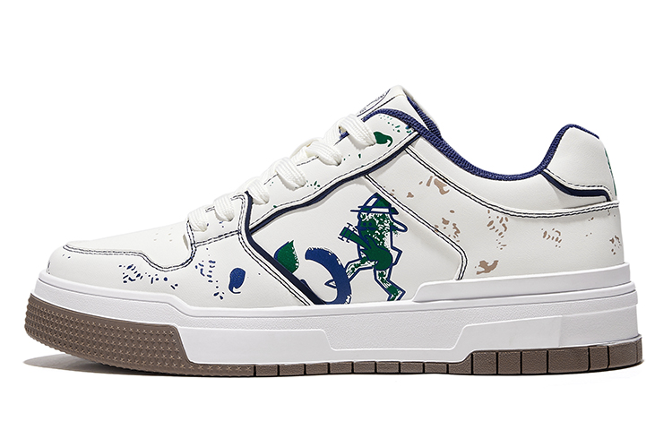 

Кроссовки для скейтбординга Xihu Music Festival x с противоскользящим покрытием, износостойкие, мужские Feiyue, Beige Blue