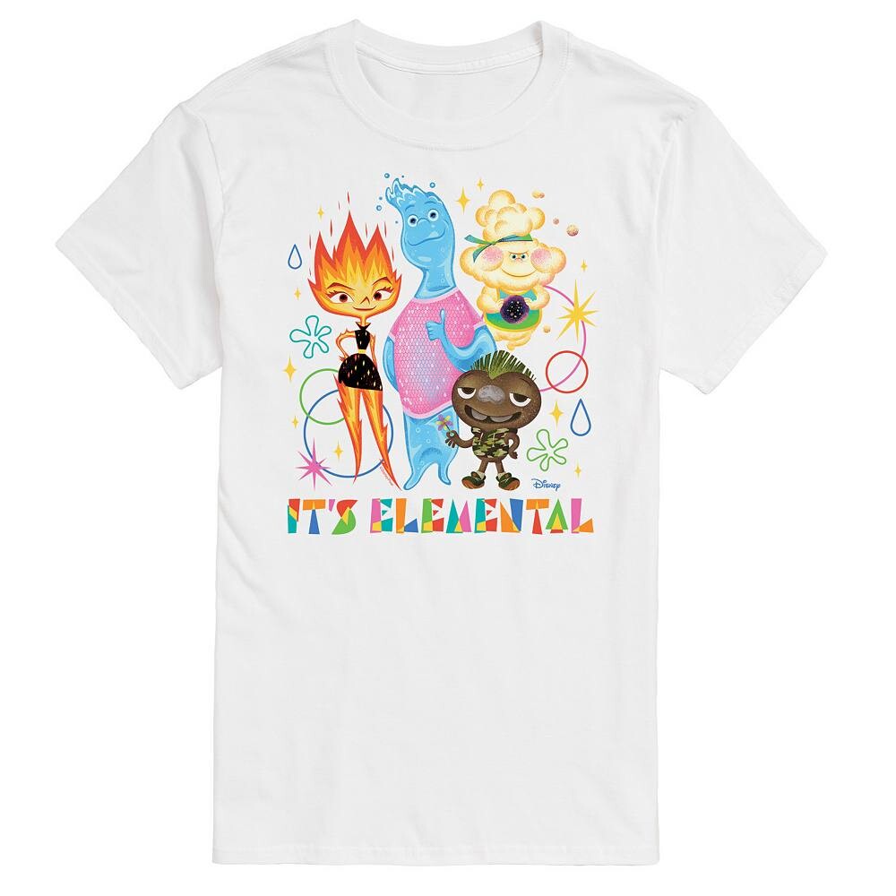 

Мужская футболка Elemental Licensed Character, белый