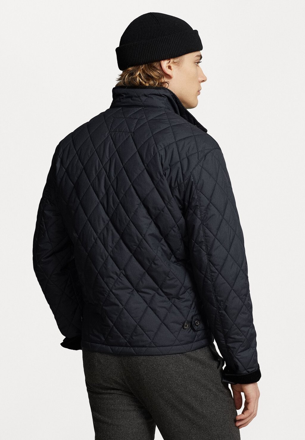 

Легкая куртка WATER REPELLENT QUILTED JACKET Polo Ralph Lauren, черный
