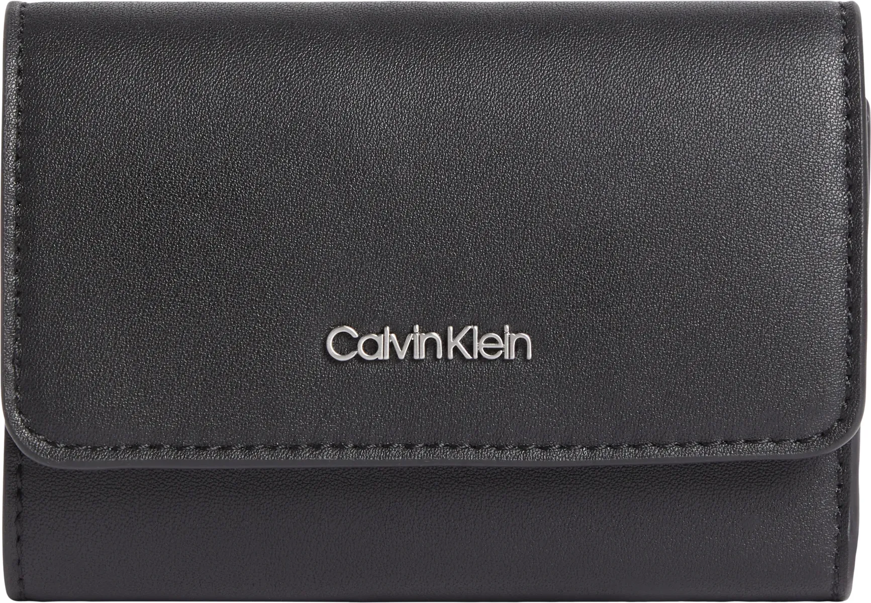 

Кошелек Calvin Klein "CK MUST TRIFOLD SM", простого дизайна, черный