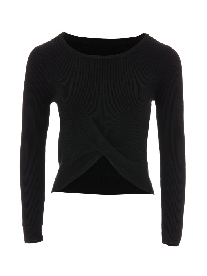 

Женский свитер черного цвета faina