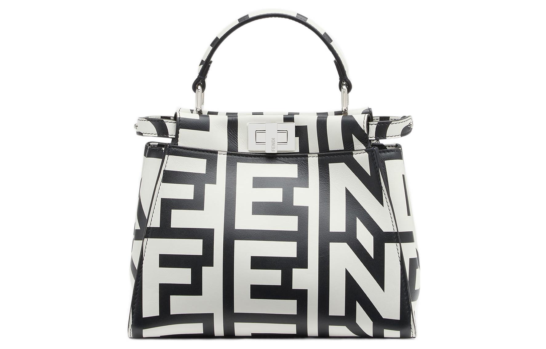 

FENDI Миниатюрная женская сумка через плечо из телячьей кожи